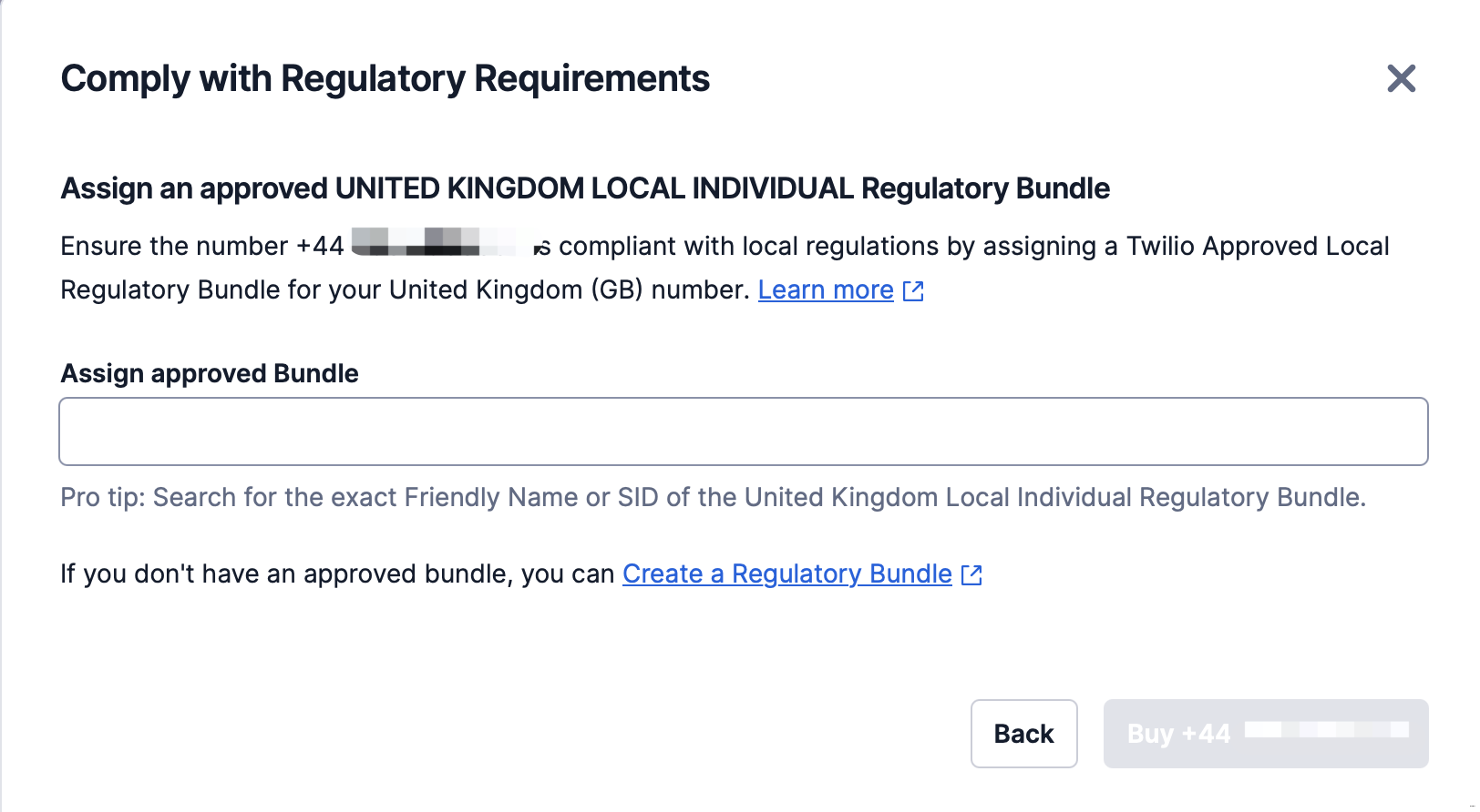 INDIVIDUAL Regulatory Bundle